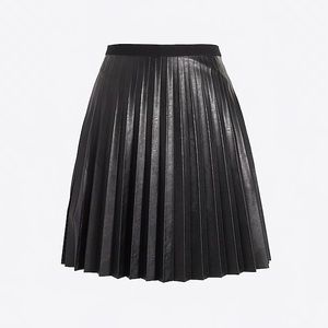 J.Crew | faux-leather mini skirt